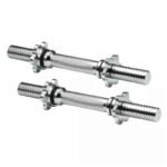 PAR DE MANCUERNAS MACIZAS CON ROSCA