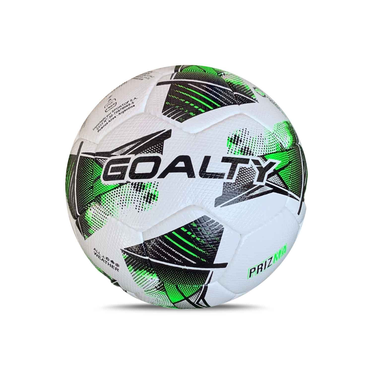 Pelota-futbol-goalty-prizma-verde PELOTA FUTBOL GOALTY PRIZMA Nº5 - Imagen 1